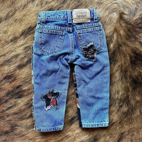 Vintage Levis Cowboy/Western Upcycled Themed Jeans 3 Pairs NWT - Picture 14 of 15
